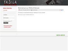 Tablet Screenshot of fasila-danser.bureau2crea.net